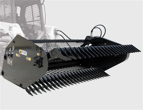 robo rock picker for skid steer|ez pick skid steer attachment.